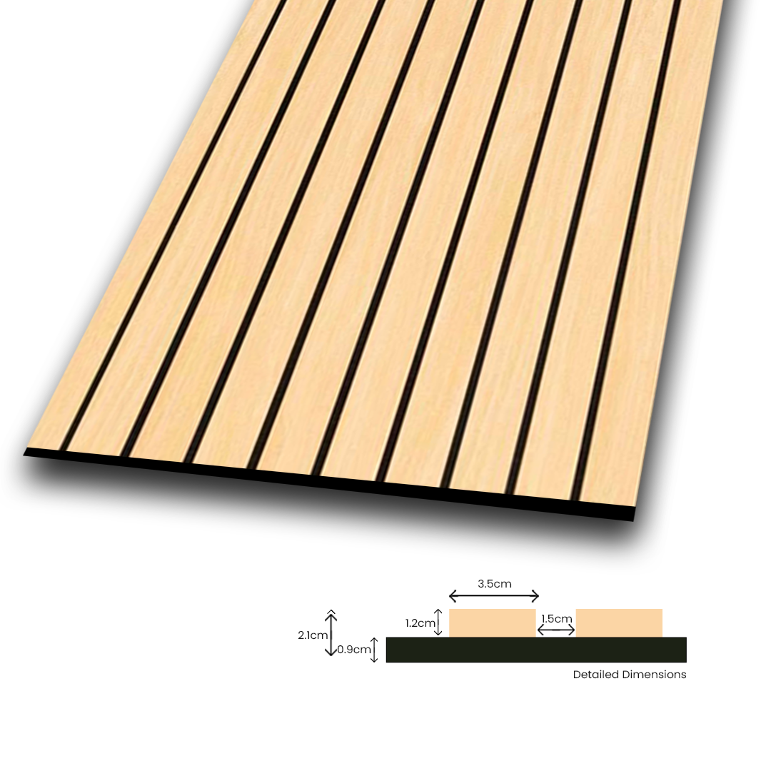 Wooden Acoustic Wall Panels - Sample