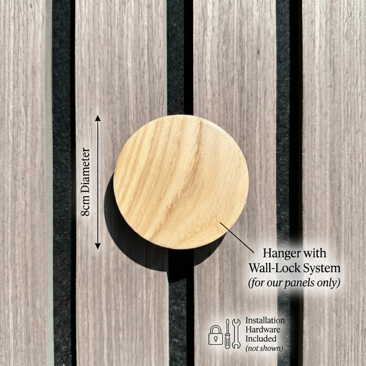 Orb Wall Hook for Slat Wall Panels