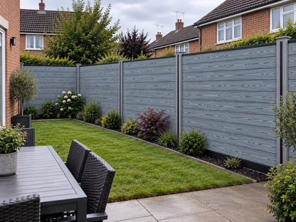 Full Composite Fencing Panel Set - Anthracite