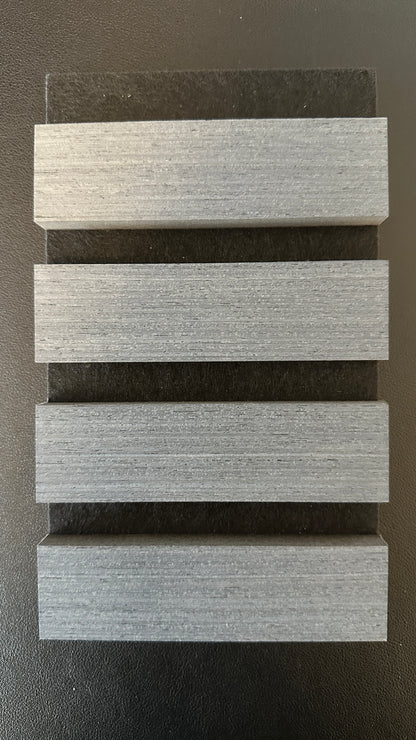 Wooden Acoustic Wall Panels 2400mmx600mm - Dark Oak