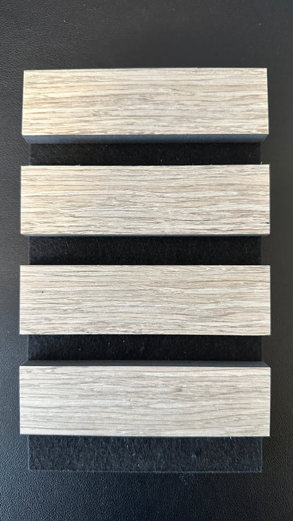 Wooden Acoustic Wall Panels 240cm x 60cm- Swiss Oak