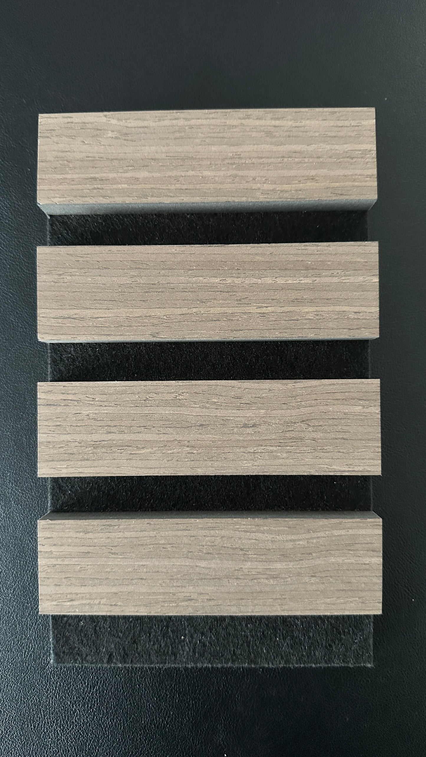 Wooden Acoustic Wall Panels 2400mmx600mm - Walnut