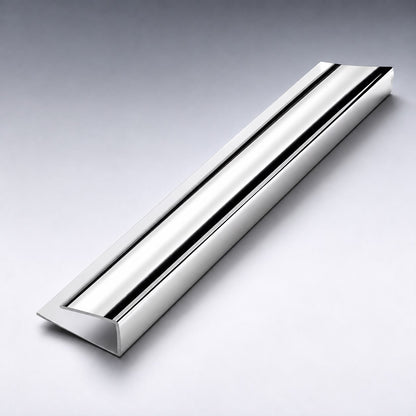 10mm Silver End Cap Trim for Shower & Wall Panels (2.4m)